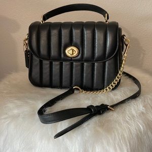Coach Marlie Top Handle/ Crossbody  Quilted bag